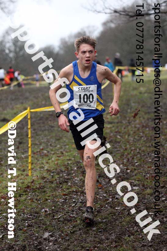 Boys under-15s Northern Cross Country, Knowsley Safari Park. Photo: David T. Hewitson/Sports for All Pics